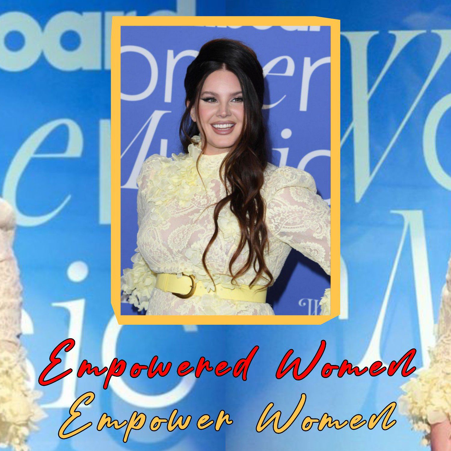 A moment captured by Lana del Rey's fan