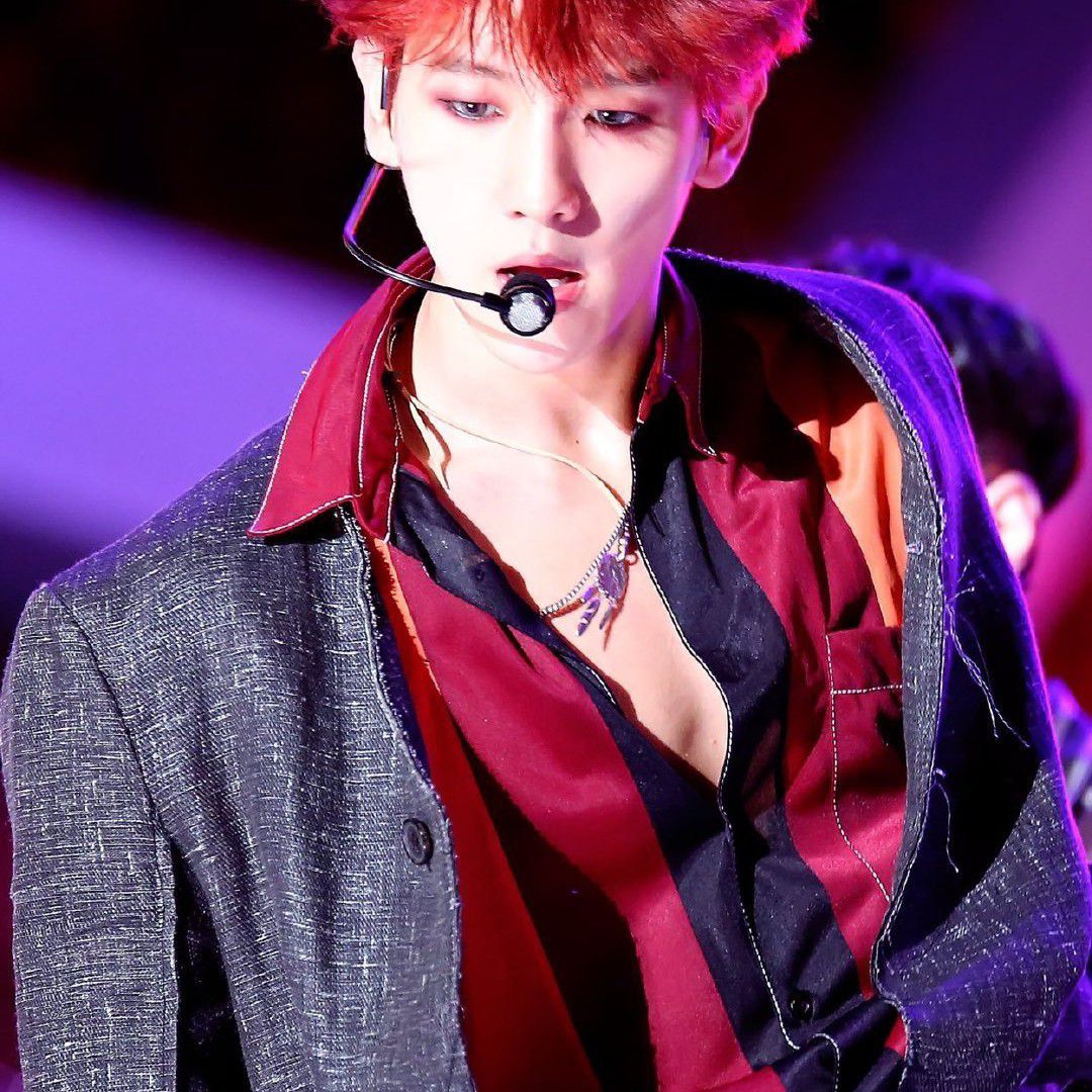 Recent activity shot of Baekhyun (EXO)