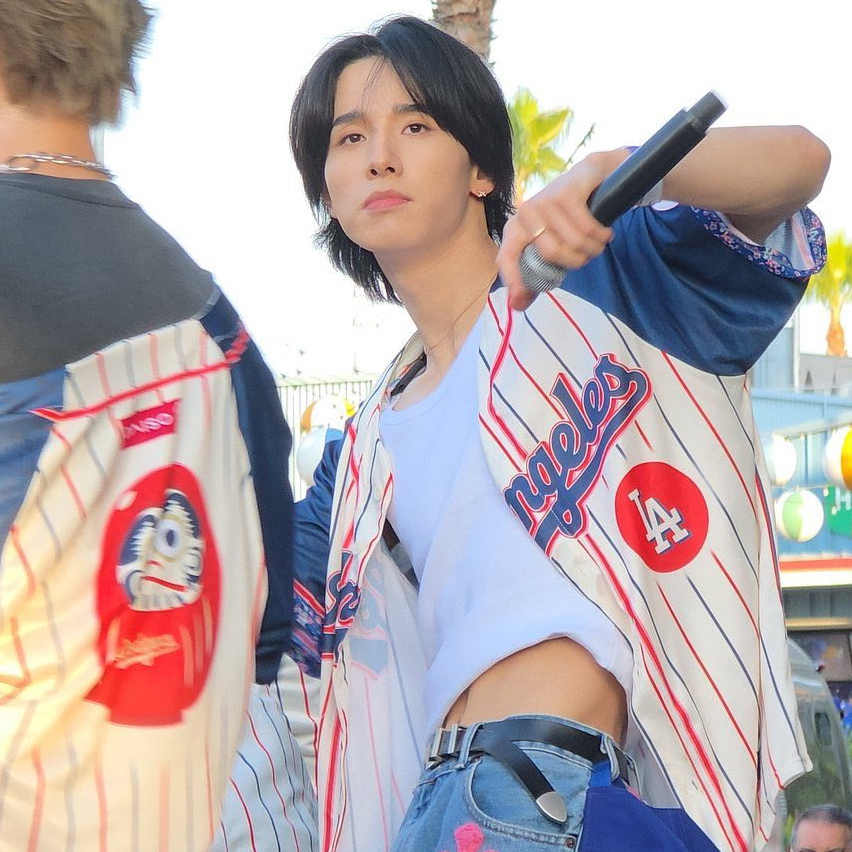 Recent activity shot of Sato Keigo (JO1)