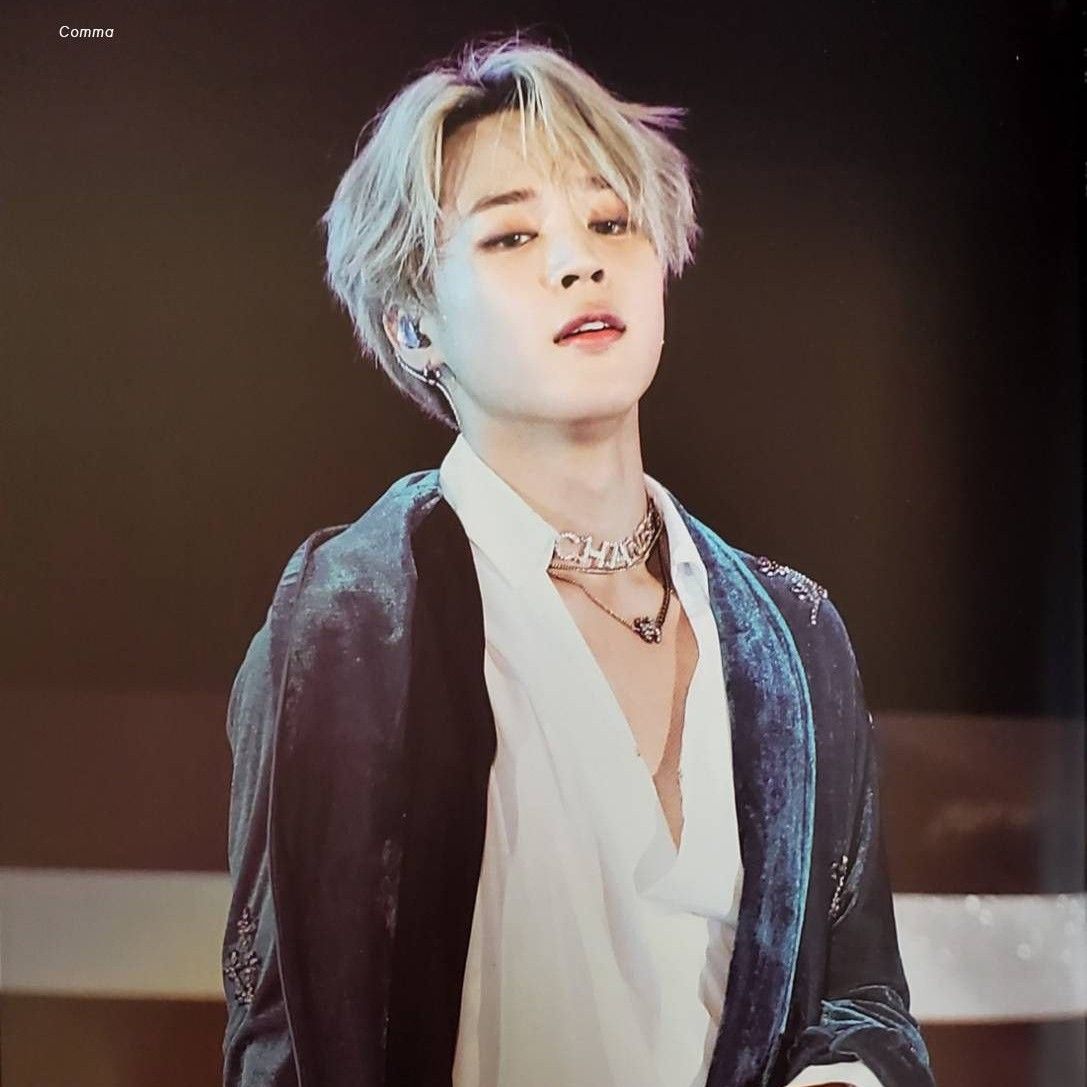 Recent activity shot of Jimin (BTS)
