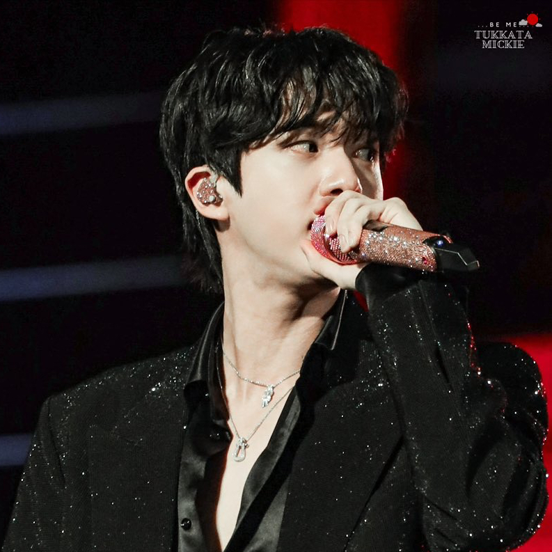 A moment captured by Jin (BTS)'s fan