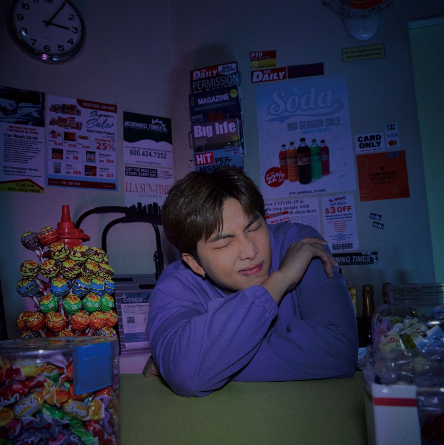A moment captured by RM (BTS)'s fan