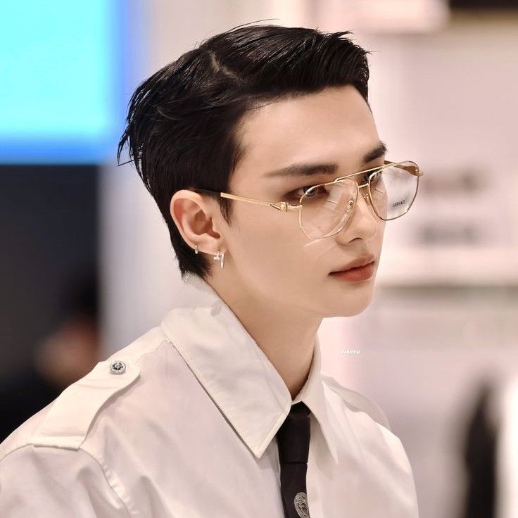 A moment captured by Hyunjin (Stray Kids)'s fan
