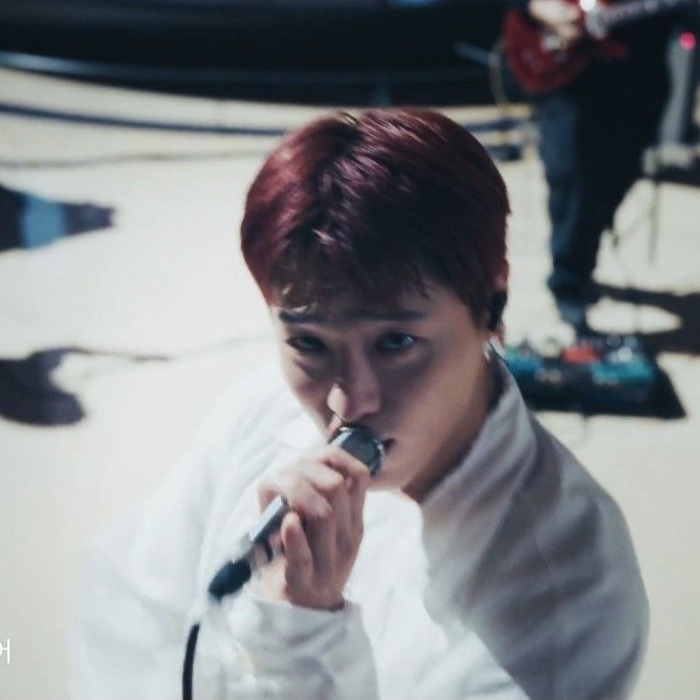 A moment captured by WOODZ's fan