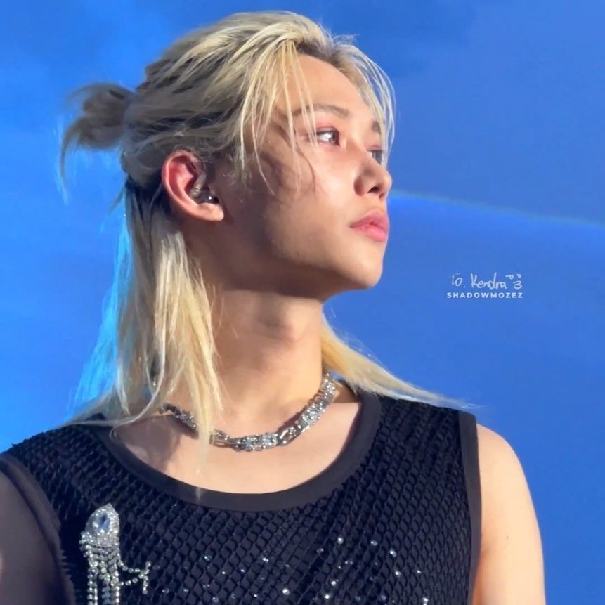 A moment captured by Felix (Stray Kids)'s fan