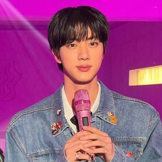 Recent activity shot of Jin (BTS)