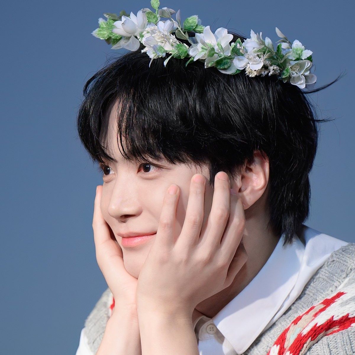 A moment captured by Kim Jonghyeon's fan