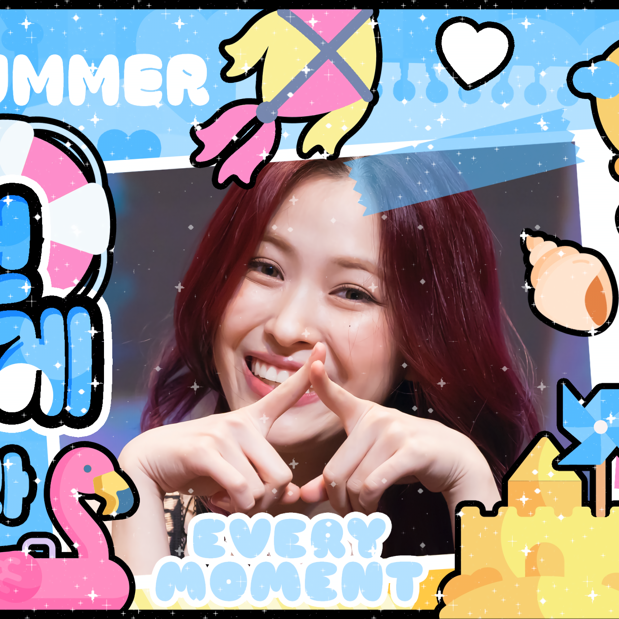 A moment captured by Ryujin (ITZY)'s fan