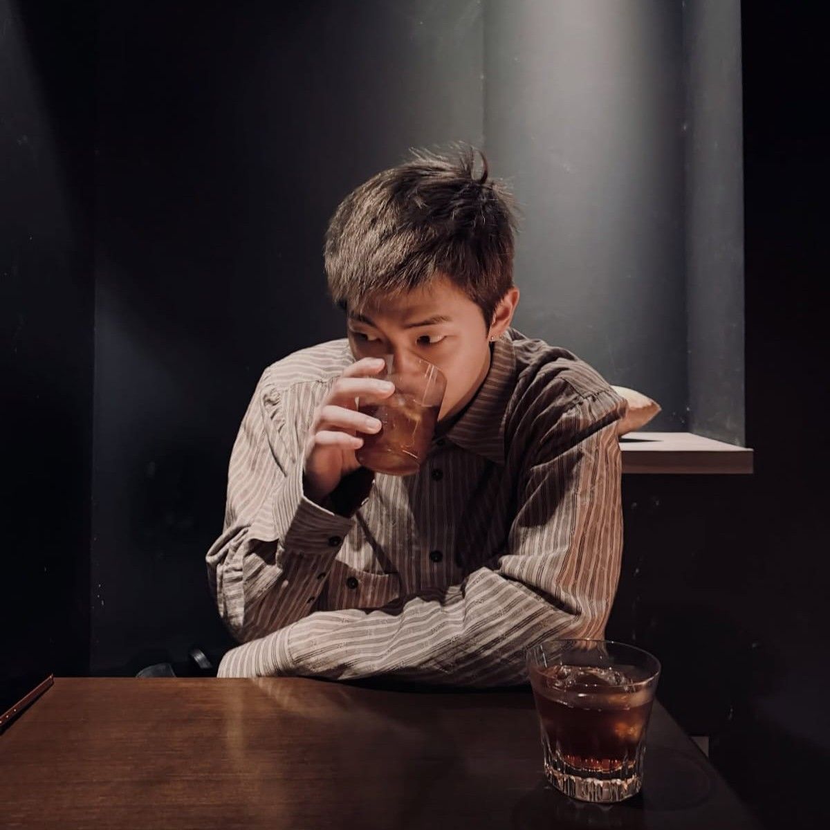 Recent activity shot of RM (BTS)