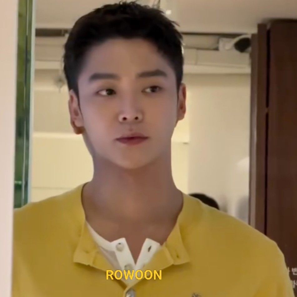 Behind-the-scenes cut of Rowoon