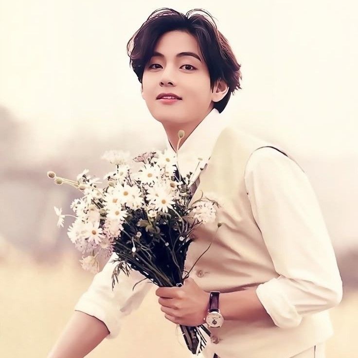 A moment captured by V (BTS)'s fan