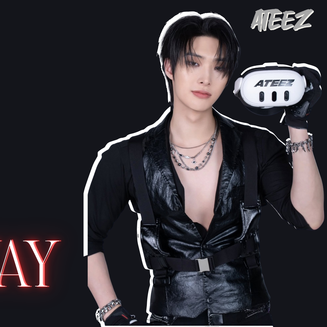 Recent activity shot of Mingi (ATEEZ)