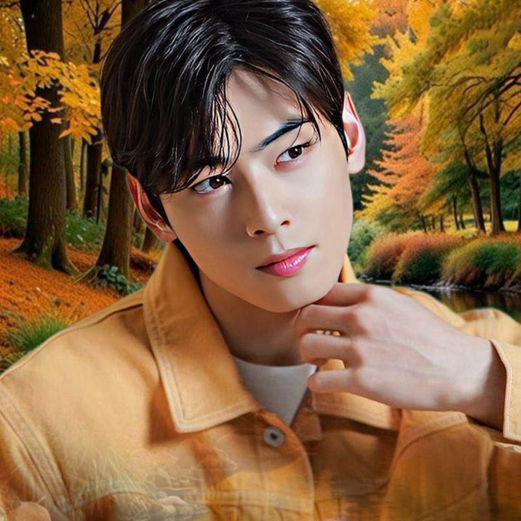Recent activity shot of Eunwoo (ASTRO)