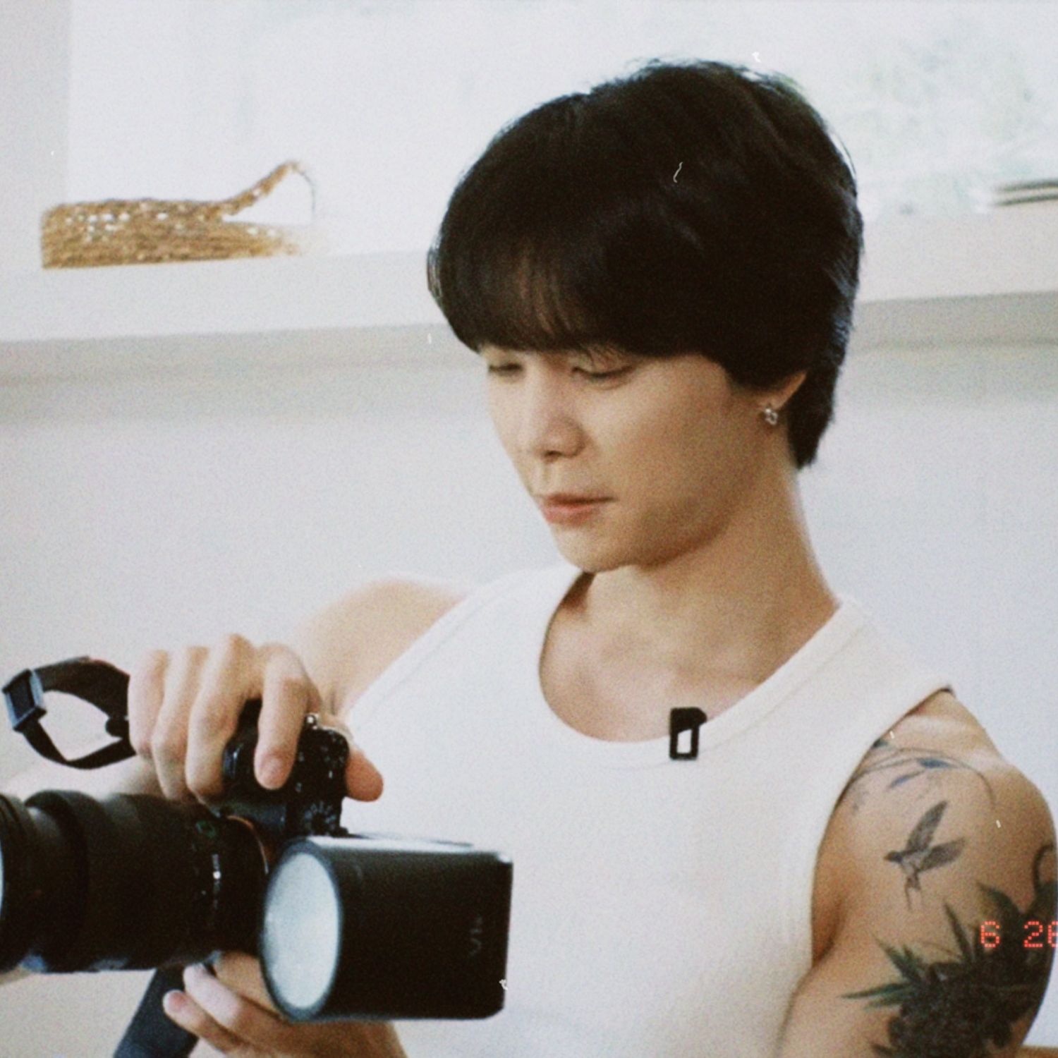 Recent activity shot of Johnny (NCT 127)