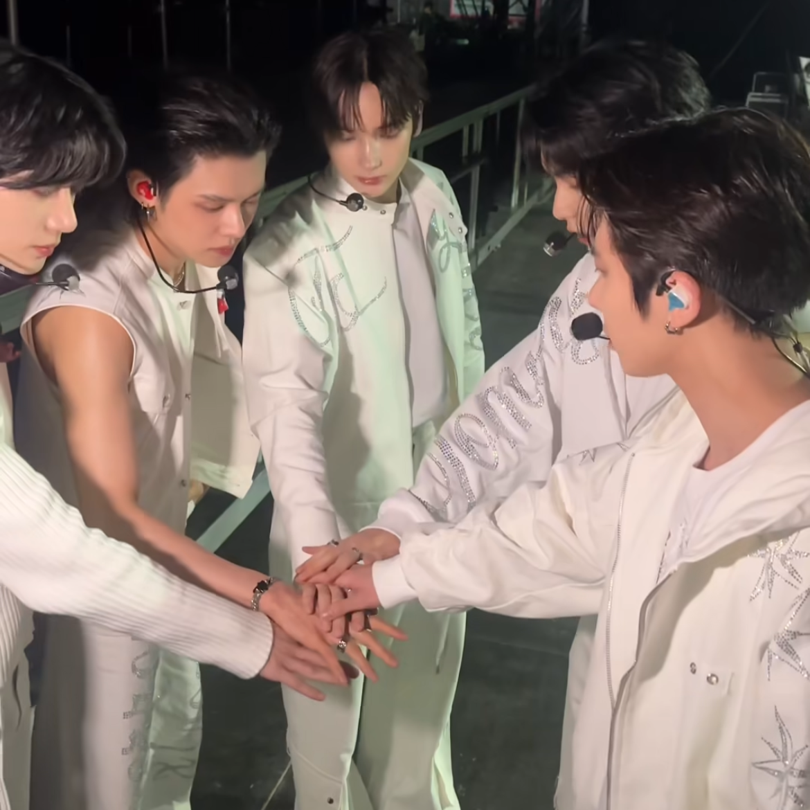 Recent activity shot of TOMORROW X TOGETHER