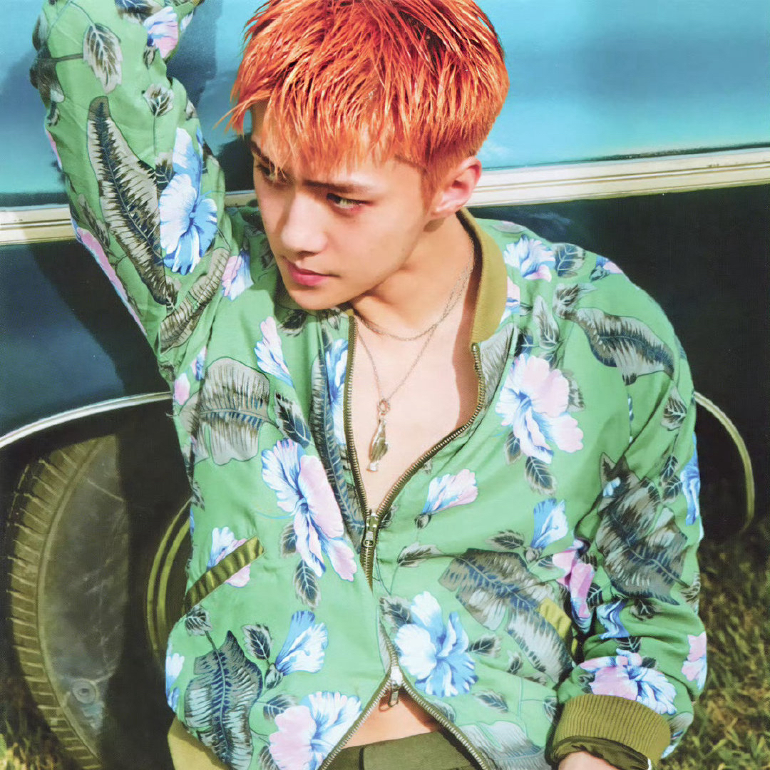 Behind-the-scenes cut of Sehun (EXO)