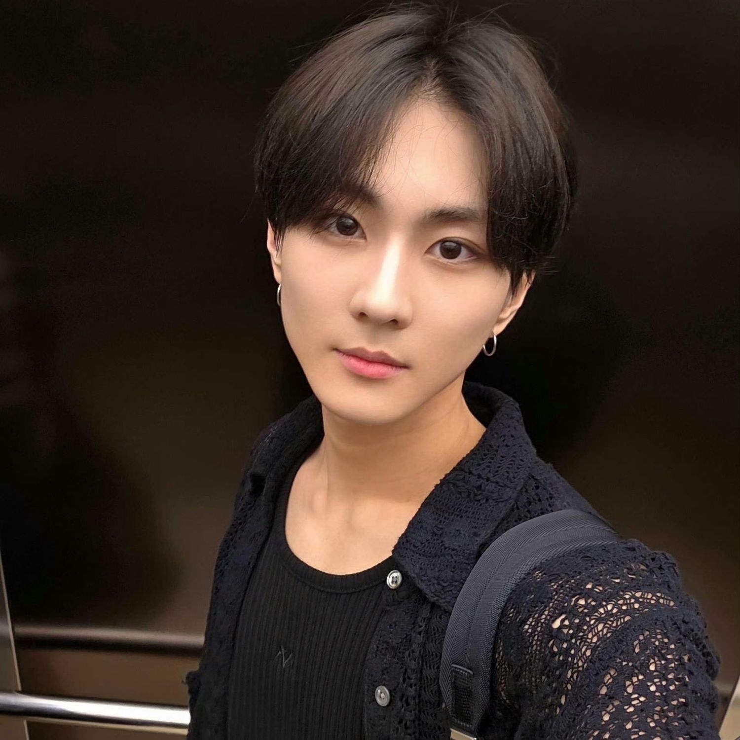 A moment captured by Jungwon (ENHYPEN)'s fan