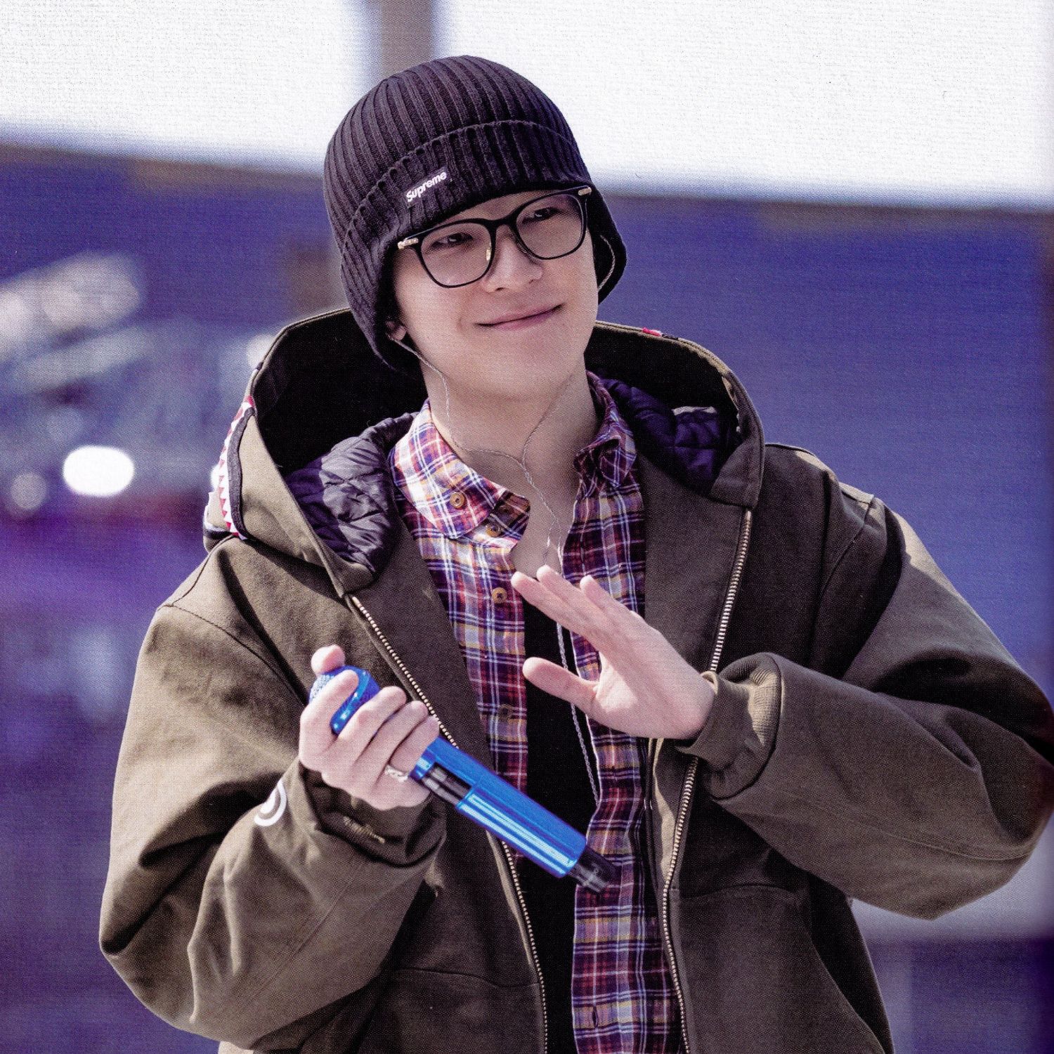 Recent activity shot of Wonwoo (SEVENTEEN)