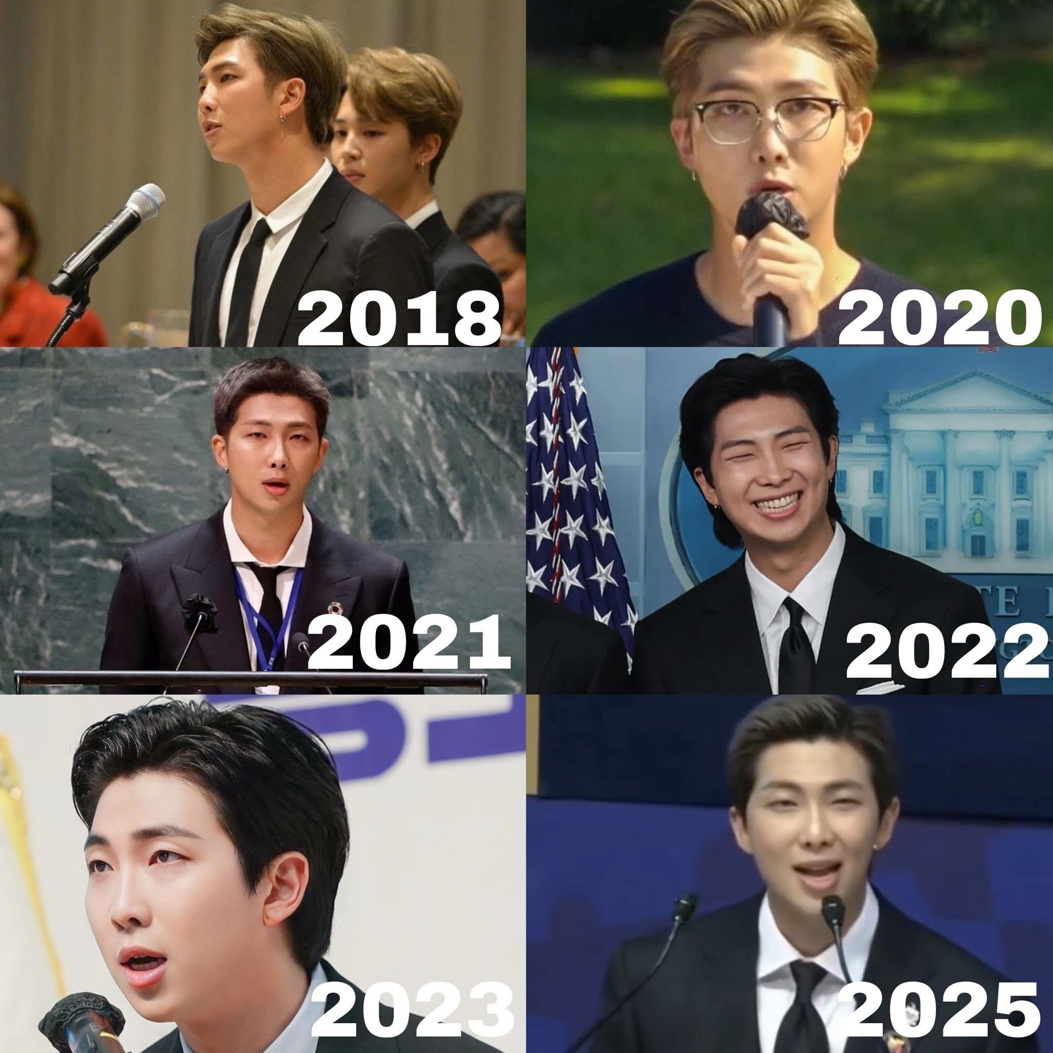 A moment captured by RM (BTS)'s fan