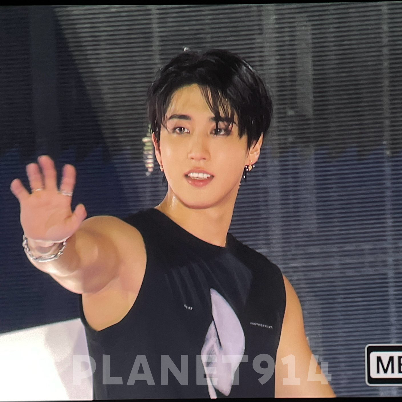 A moment captured by HAN (Stray Kids)'s fan