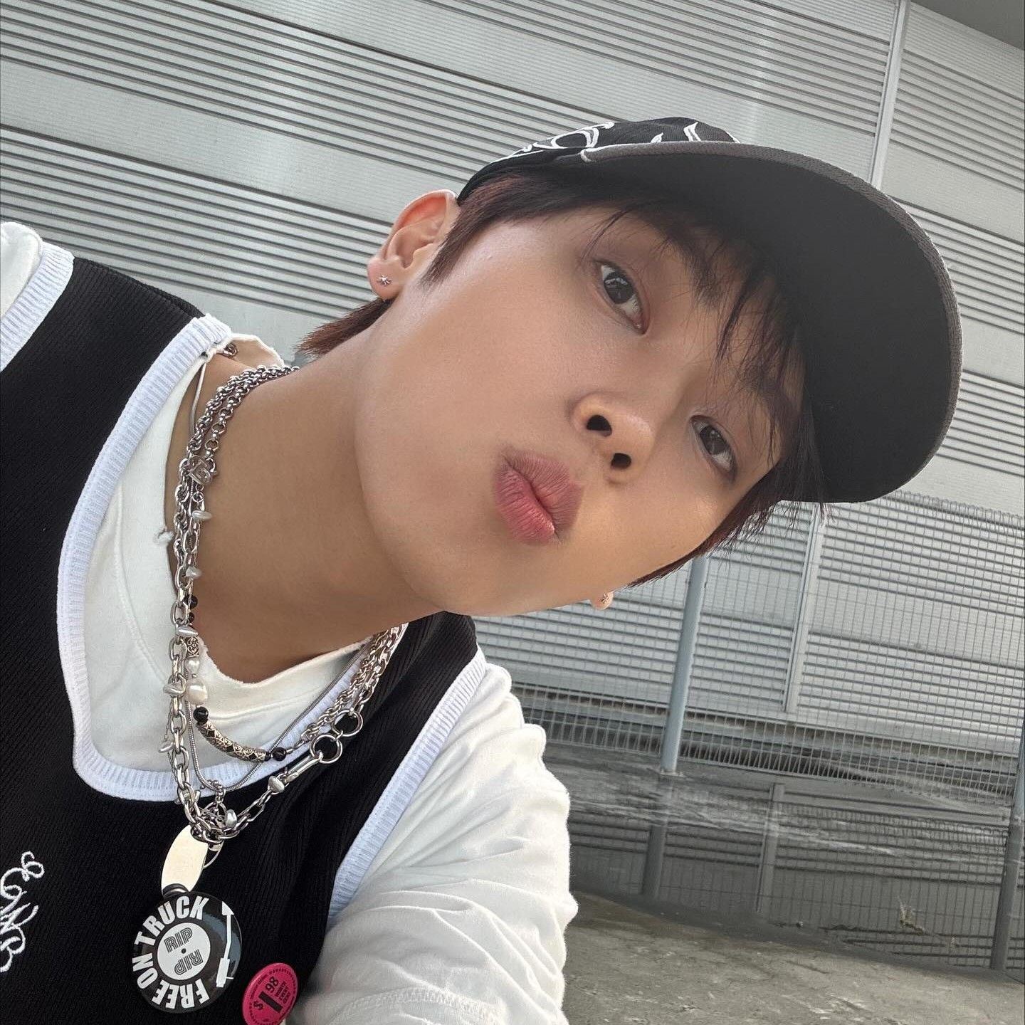 A moment captured by Minkyun (ONF)'s fan