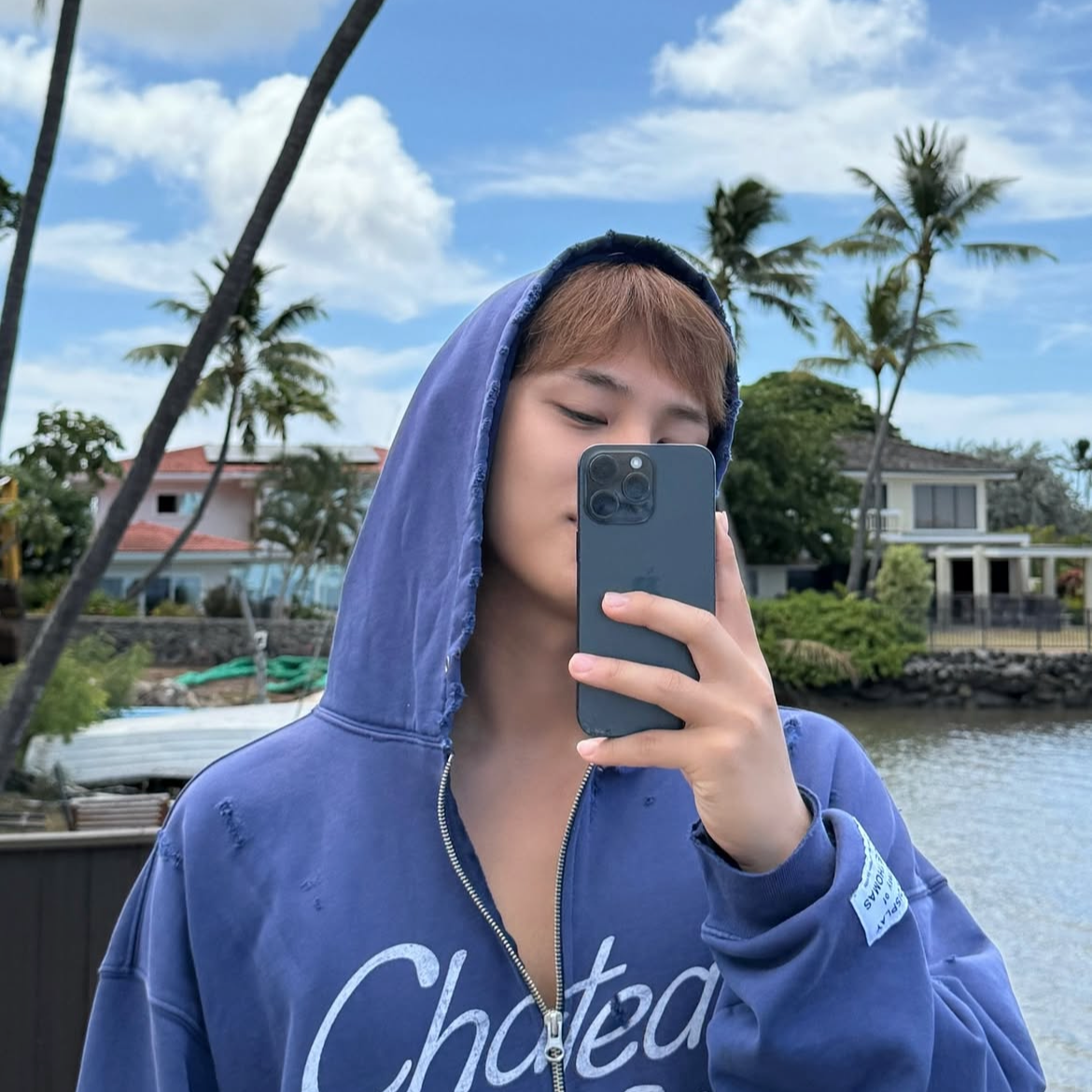 Recent activity shot of Mingyu (SEVENTEEN)