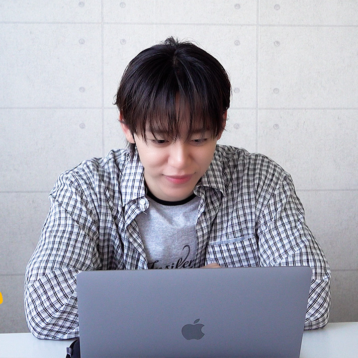 Behind-the-scenes cut of Daehyun (B.A.P)