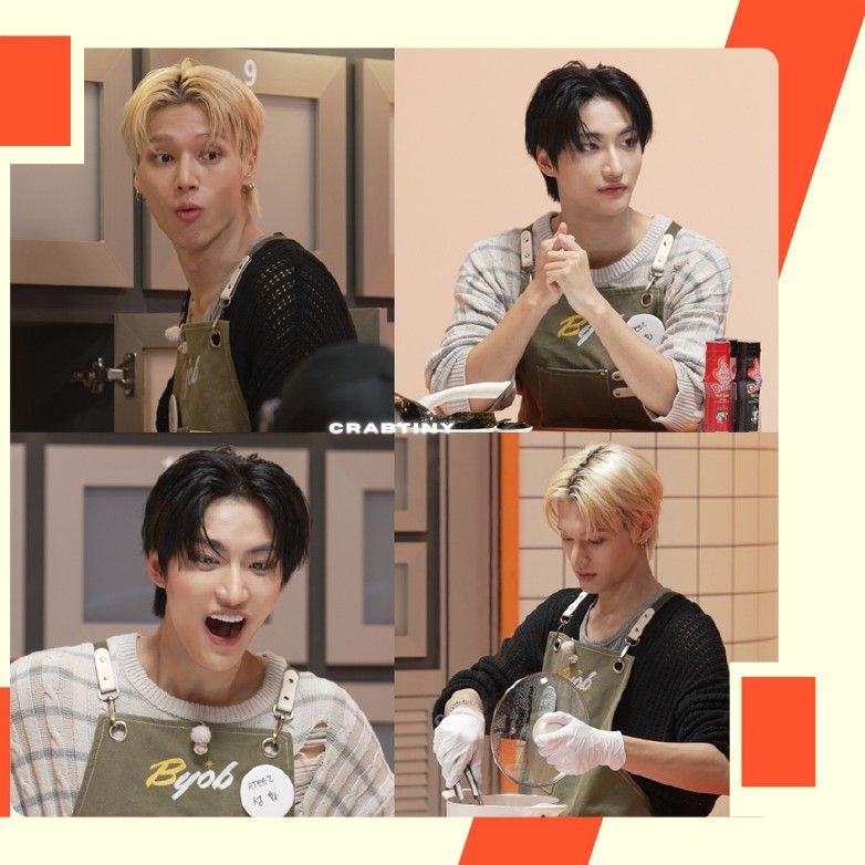 Recent activity shot of Wooyoung (ATEEZ)