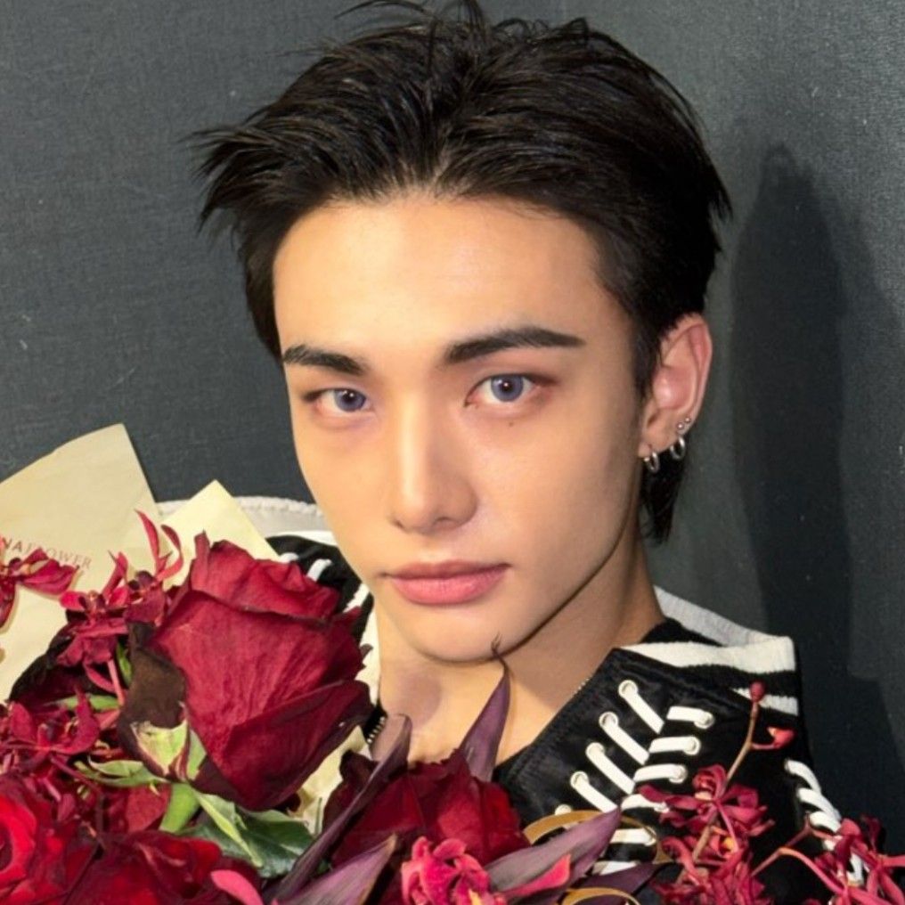 A moment captured by Hyunjin (Stray Kids)'s fan