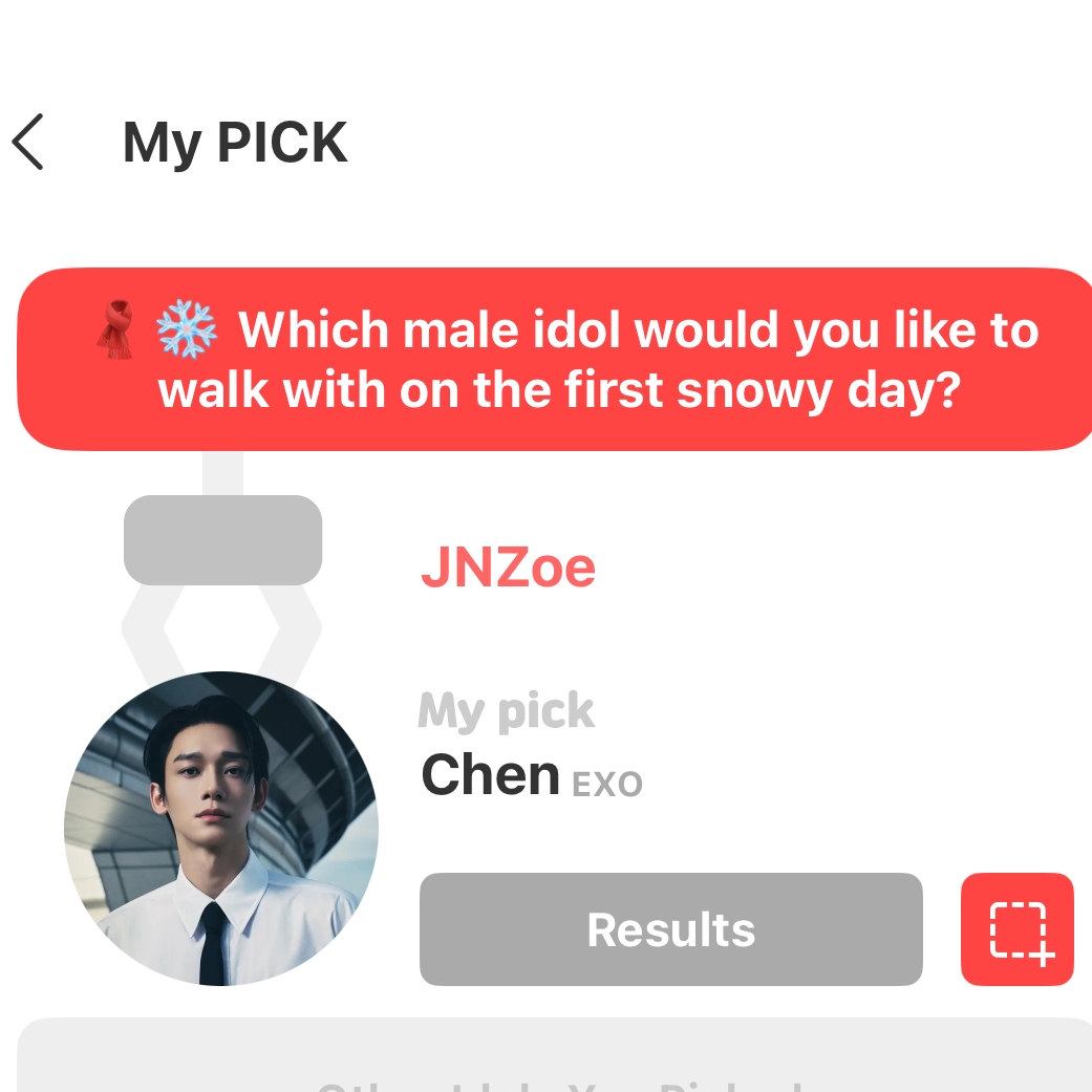 Latest photo of Chen (EXO)