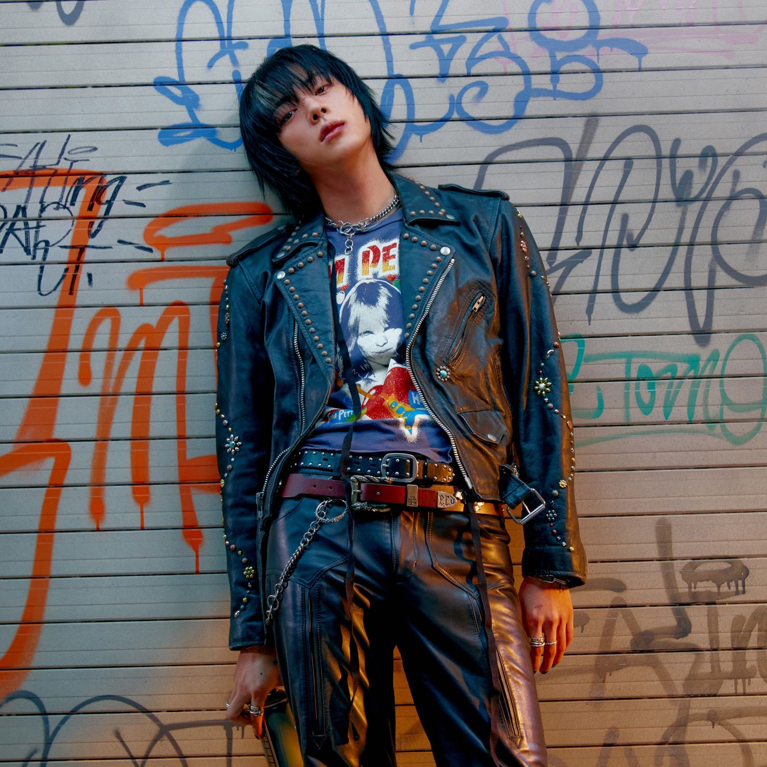 Recent activity shot of Jin (BTS)