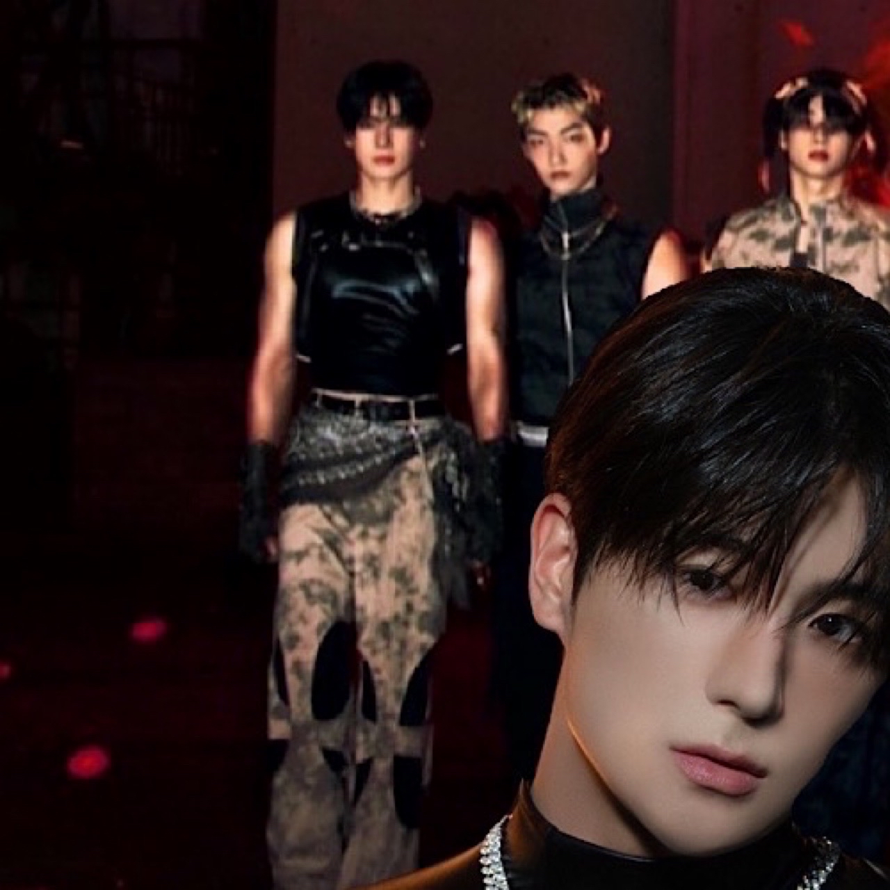 Behind-the-scenes cut of Hyunjae (THE BOYZ)
