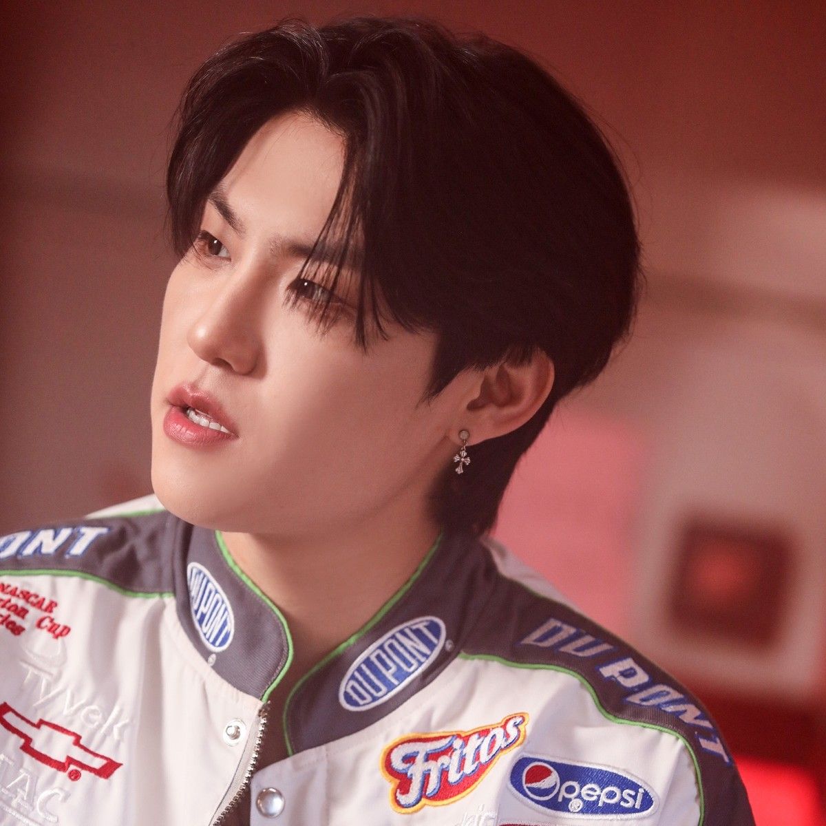 Momen yang diabadikan oleh penggemar Park Woojin (AB6IX)