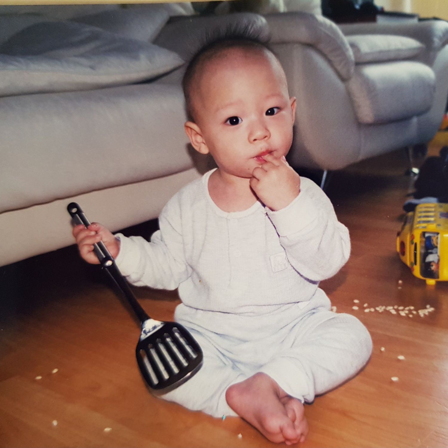 A moment captured by Hyunjin (Stray Kids)'s fan