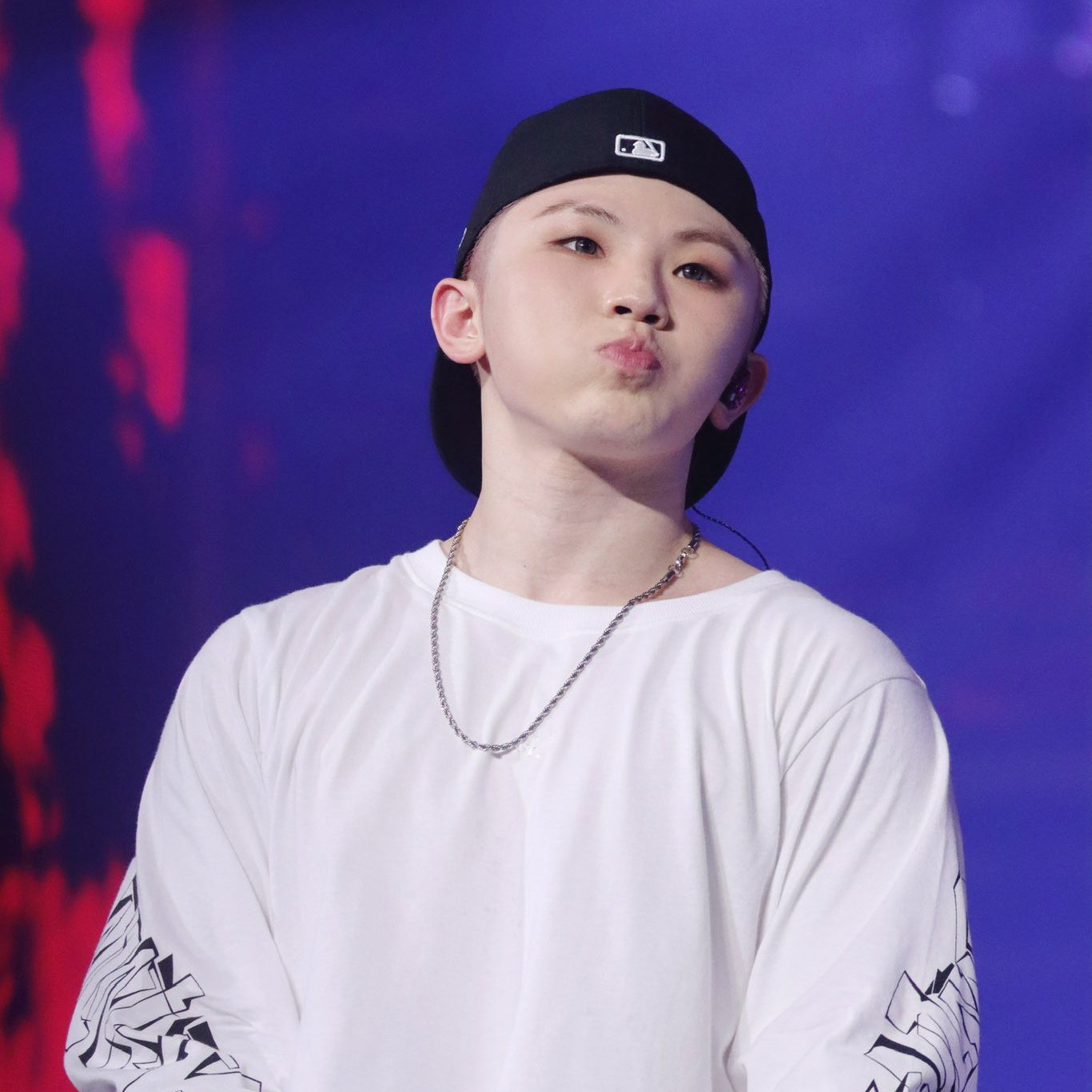 Recent activity shot of Woozi (SEVENTEEN)