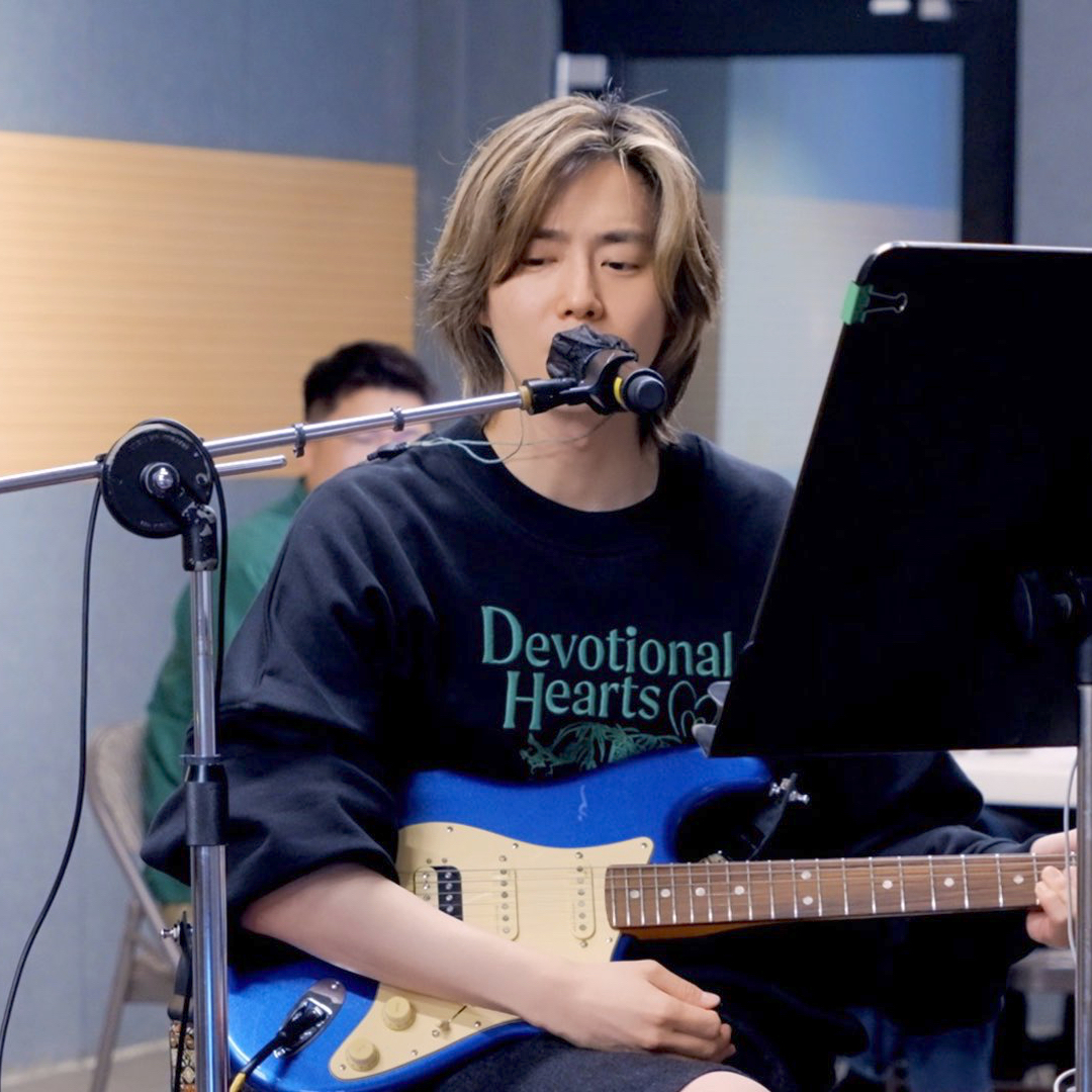 Recent activity shot of Suho (EXO)