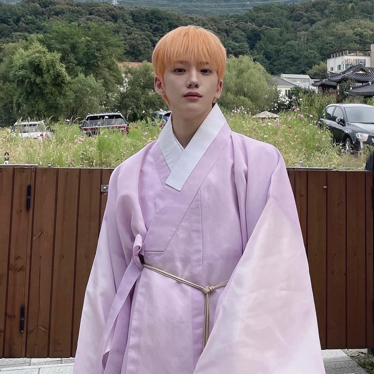 A moment captured by Minjae (Xikers)'s fan