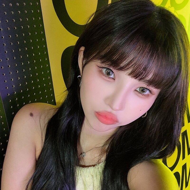 Recent activity shot of Soyeon (i-dle)