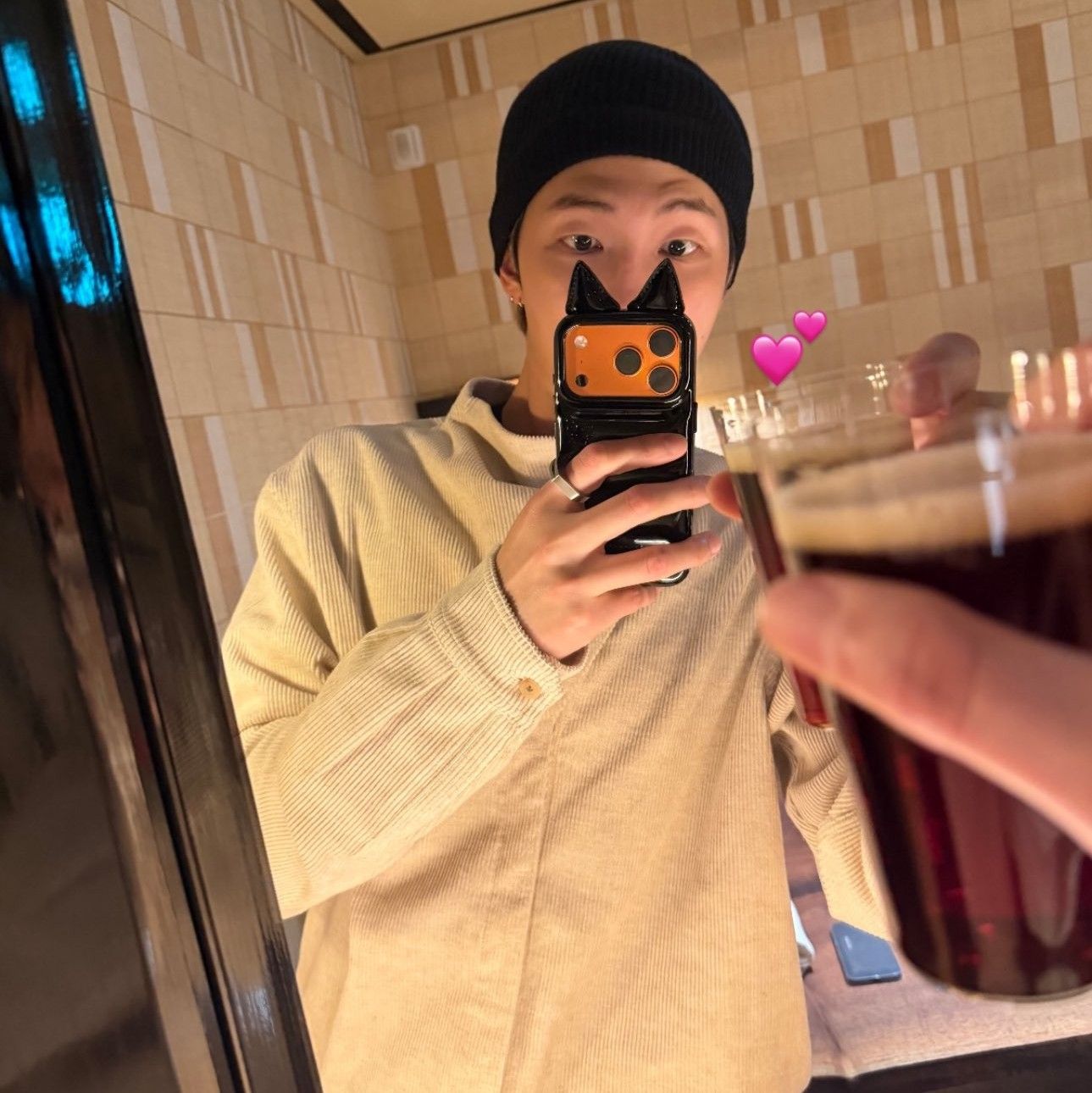 Recent activity shot of RM (BTS)