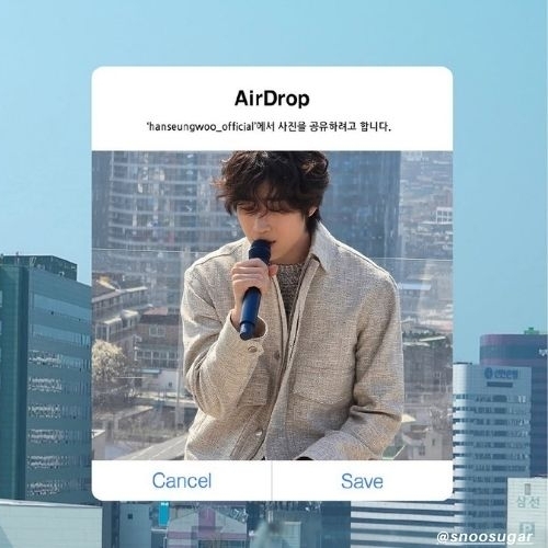 Recent activity shot of Han Seungwoo
