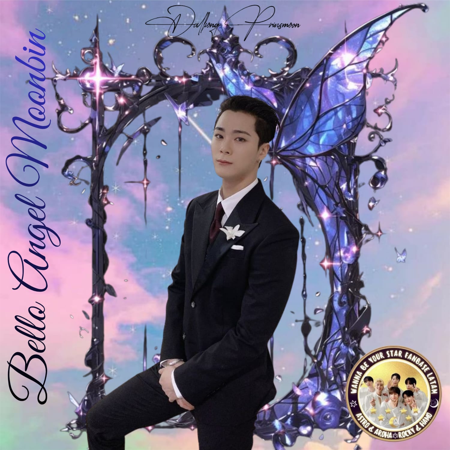 A moment captured by Moonbin (ASTRO)'s fan