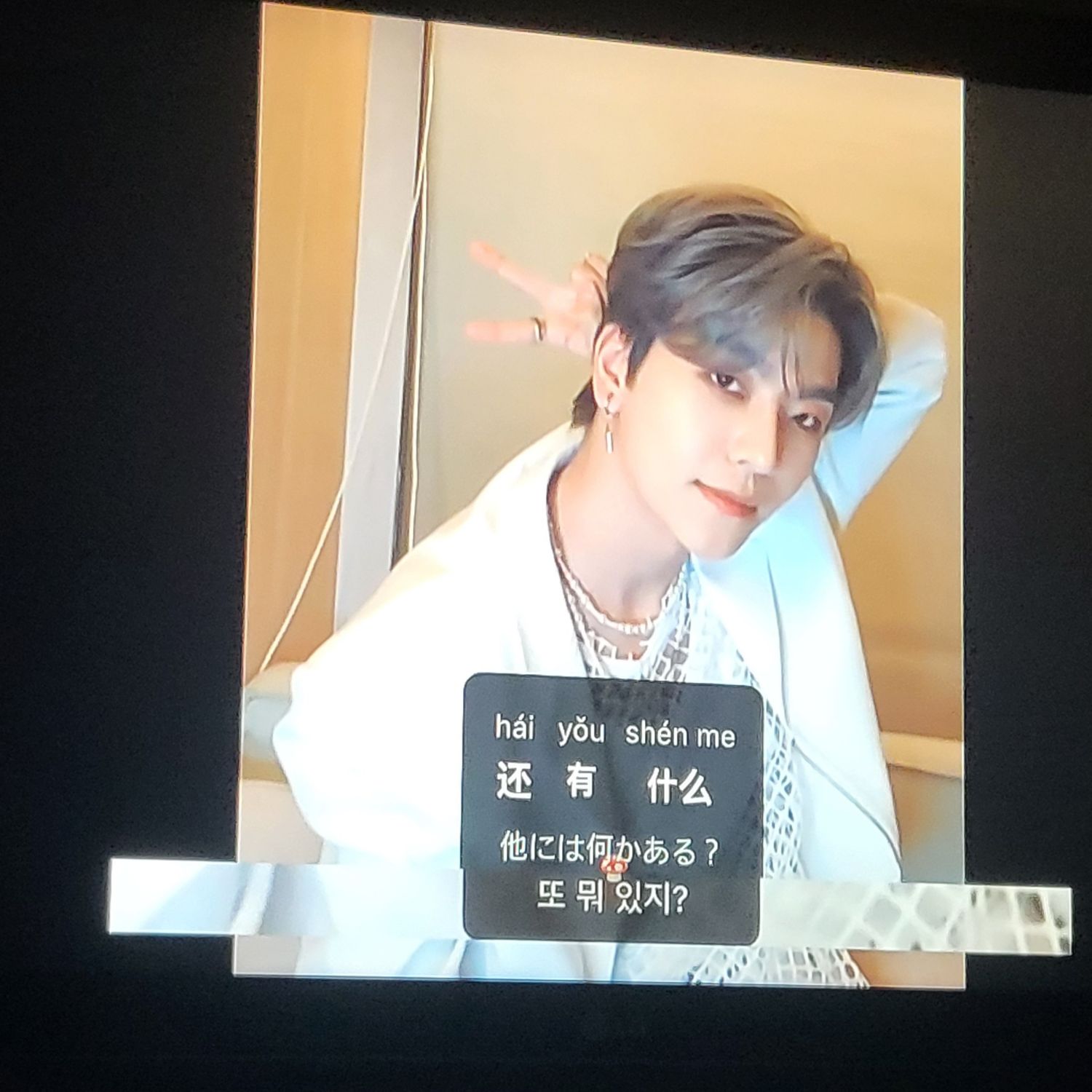 贺鑫隆 (ALPHA DRIVE ONE)粉丝拍下的瞬间