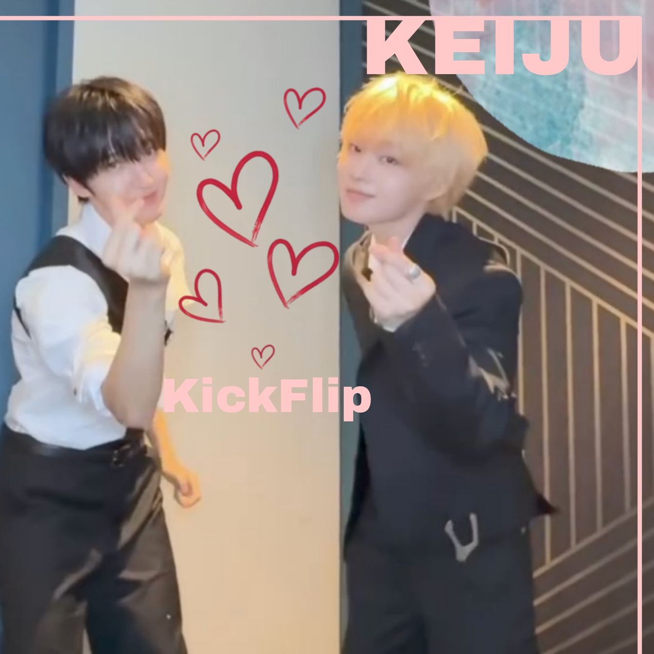 Behind-the-scenes cut of Keiju (KickFlip)