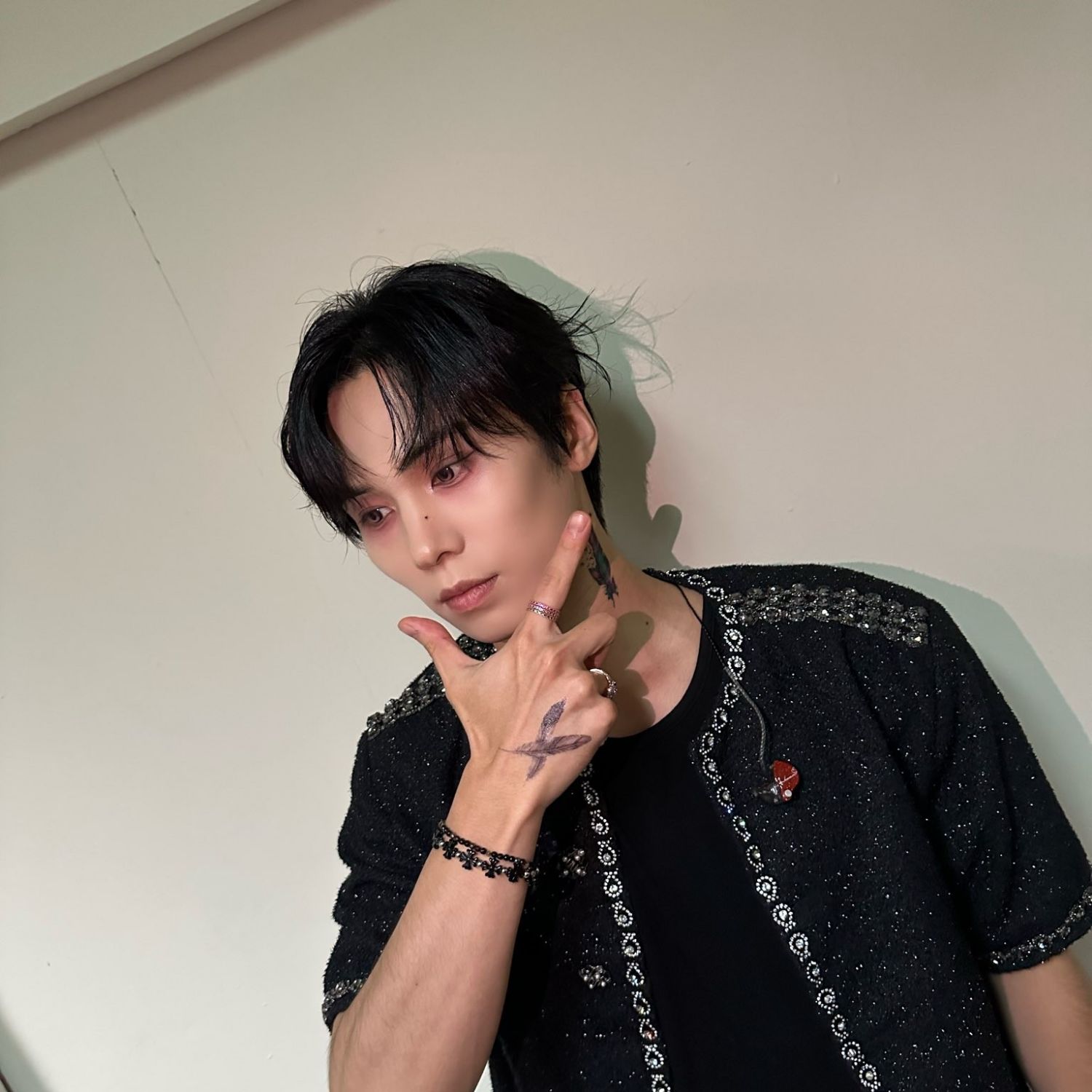 A moment captured by Rocky's fan