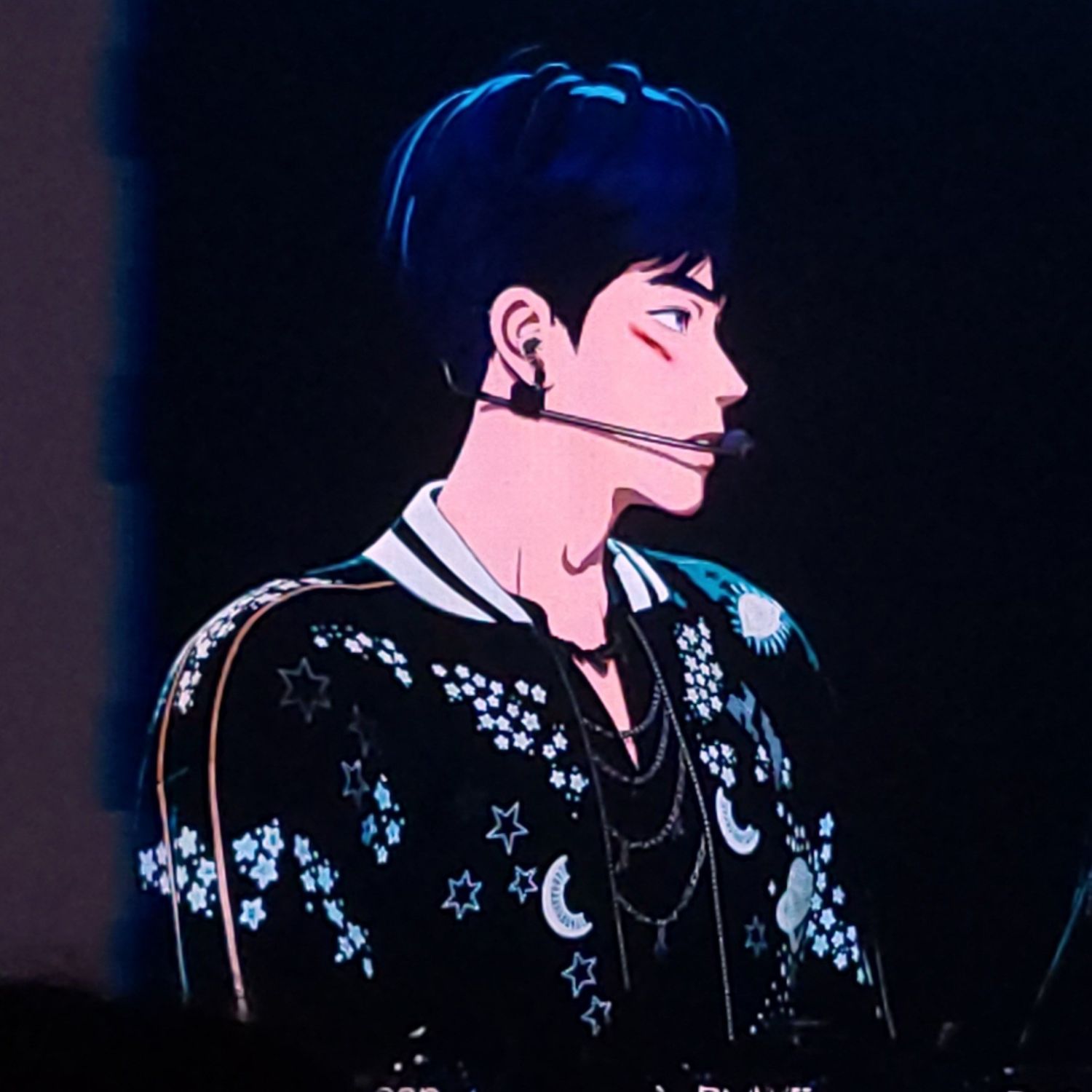 A moment captured by Yejun (PLAVE)'s fan