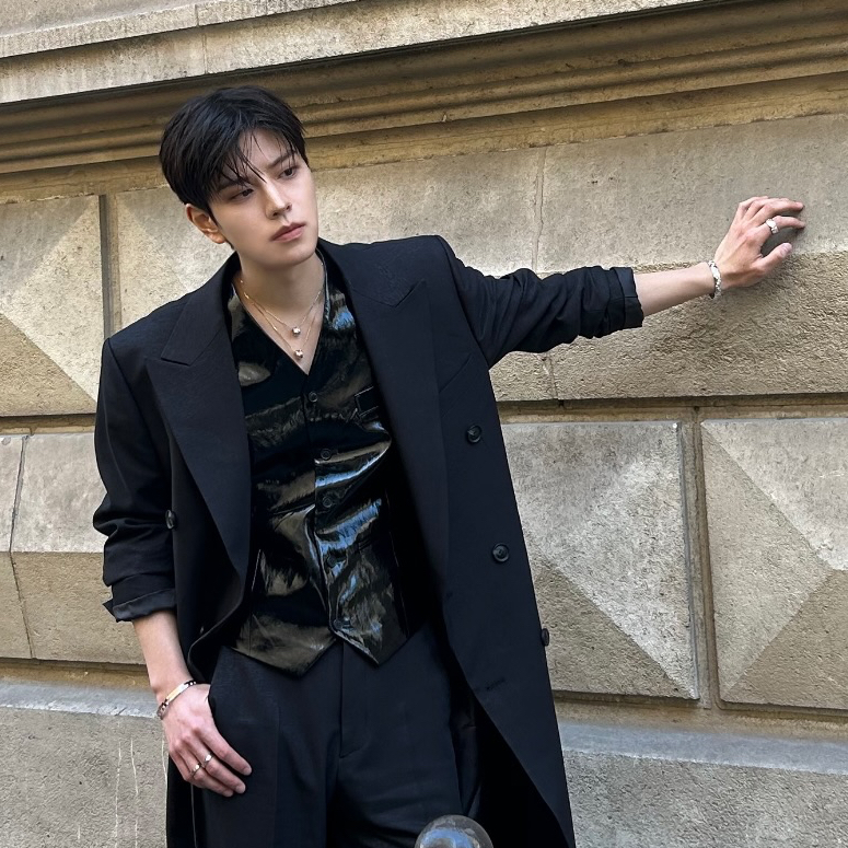 Recent activity shot of Seungmin (Stray Kids)