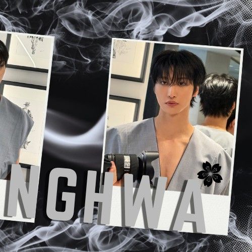 Behind-the-scenes cut of Seonghwa (ATEEZ)