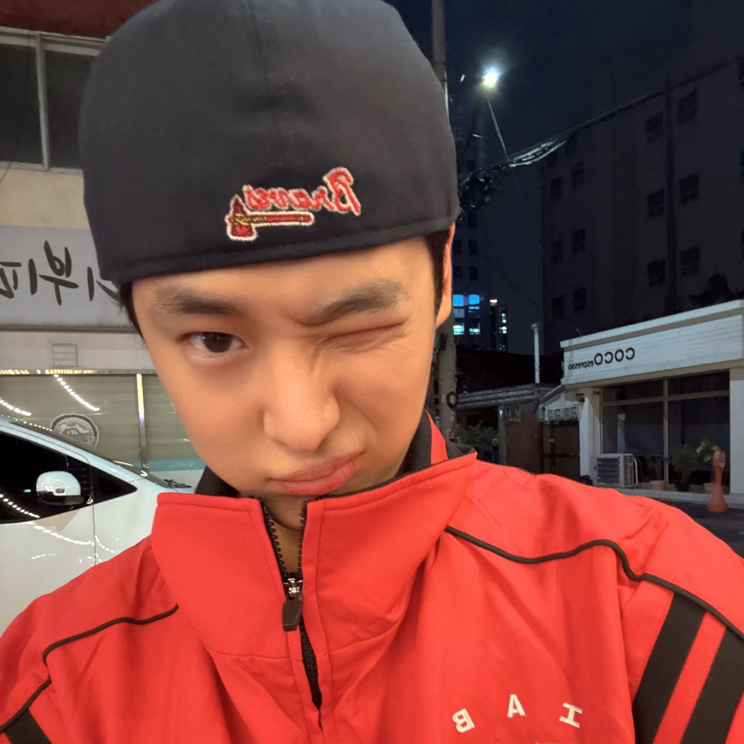 A moment captured by Choi Byungchan's fan