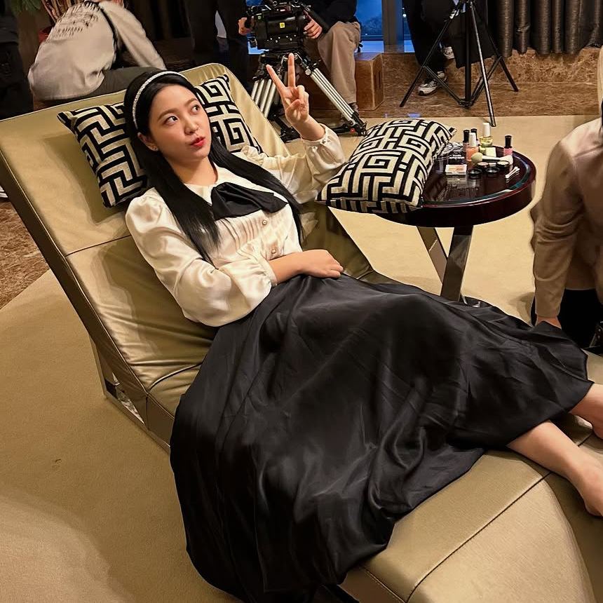 A moment captured by Yeri (Red Velvet)'s fan