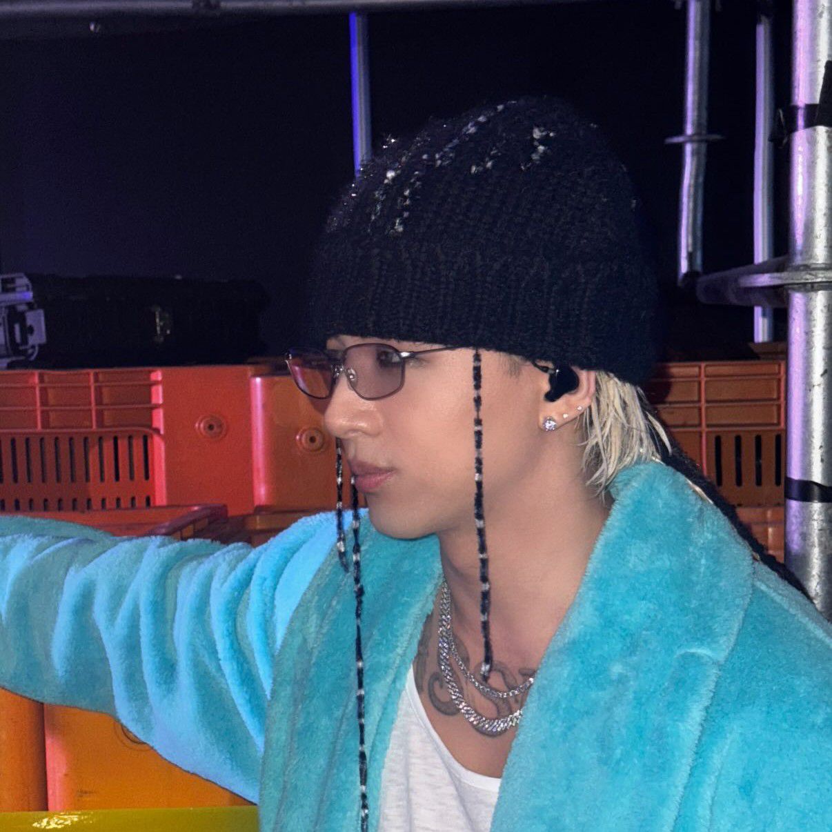 A moment captured by Taeyang (BIGBANG)'s fan